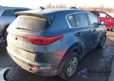 2017 Kia Sportage Lx из США, поврежденный, VIN KNDPMCAC6H7273637